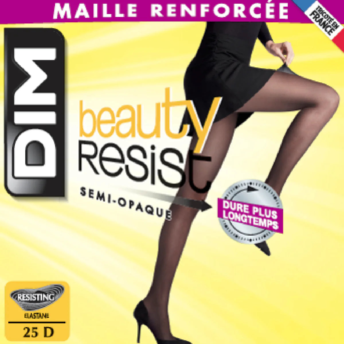 DIM Beauty Resist Semi Opaque 25 D