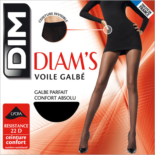DIM DIAM'S Voile GALBE 22 D