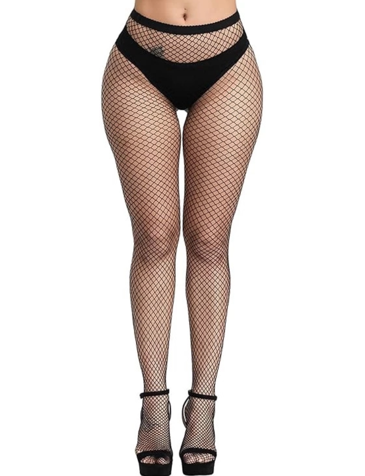Diamond Fishnet Pantyhose - Small Net