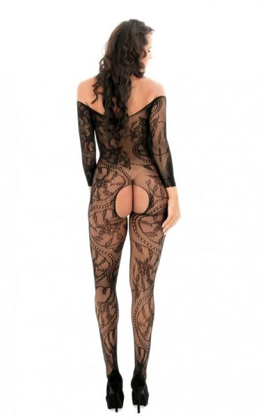 Floral Lace Bodystocking