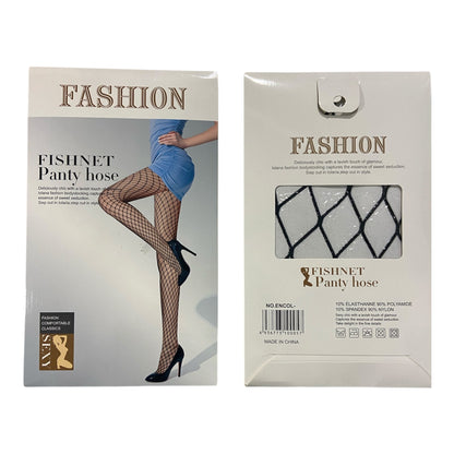 Diamond Fishnet Pantyhose - Medium Net