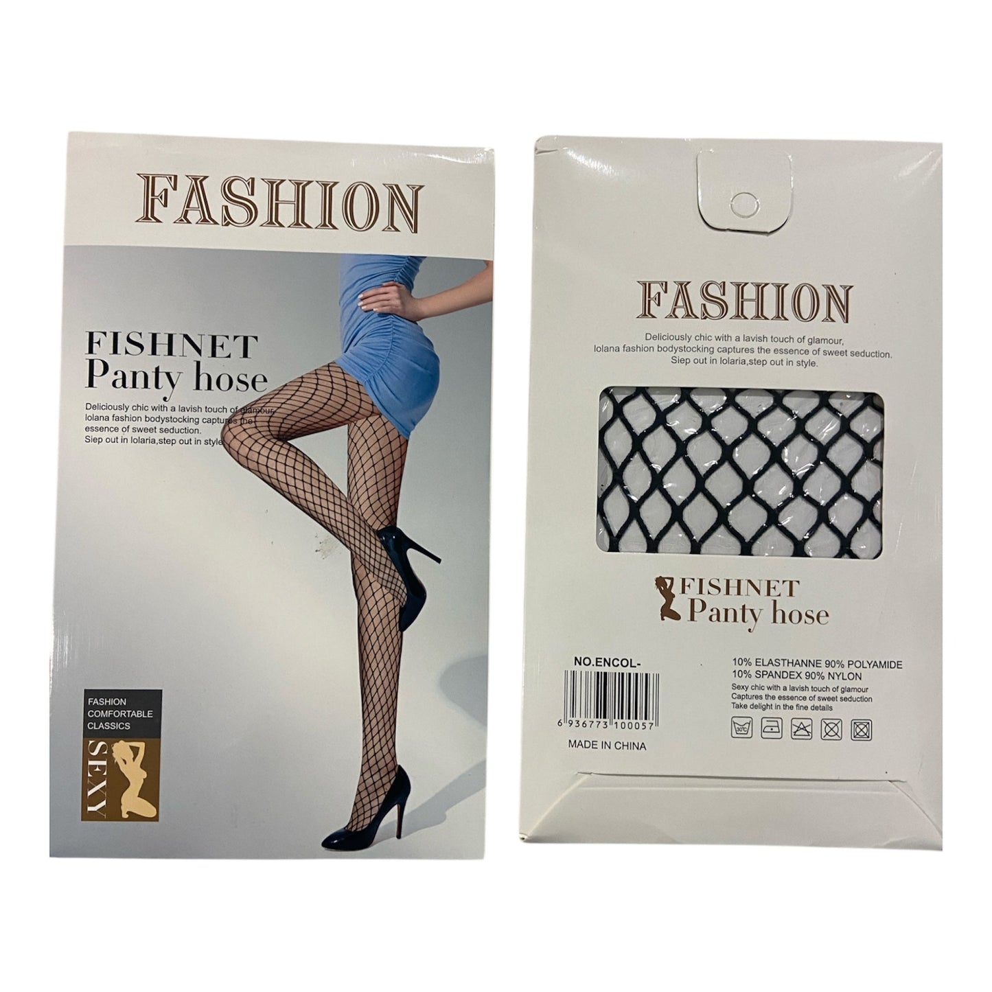 Diamond Fishnet Pantyhose - Small Net